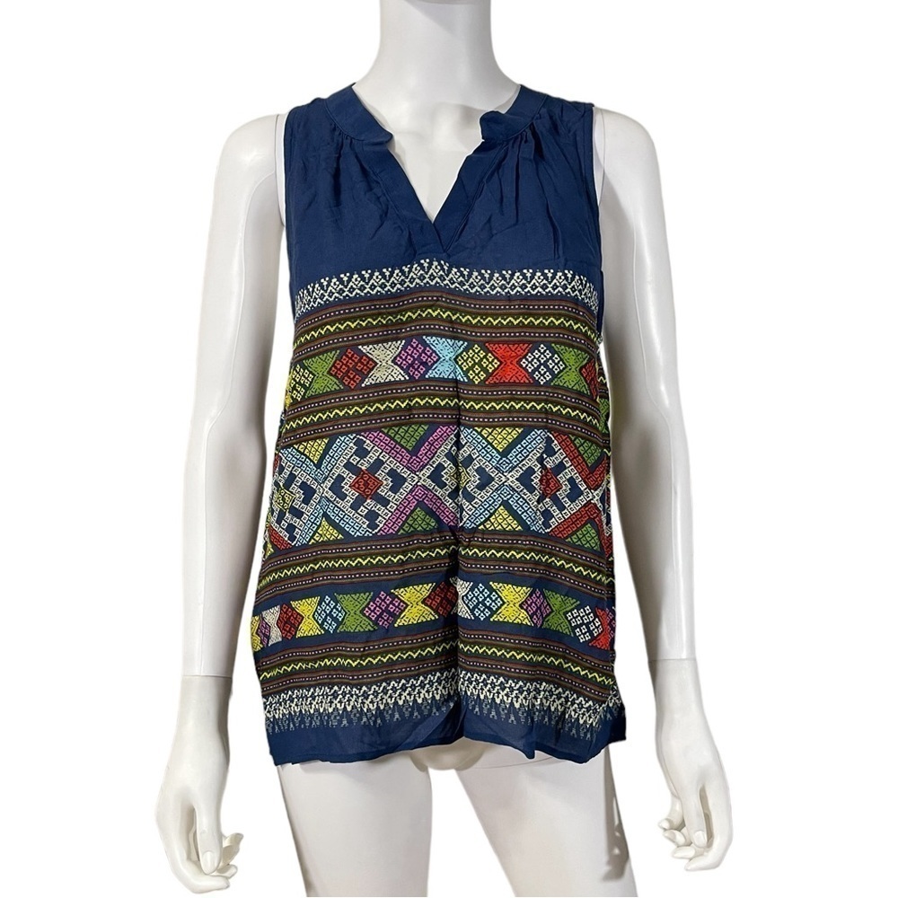 Alice Blue Stitch Fix Blue Tank Top Size S
New - Picture 2 of 9